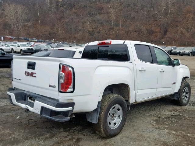 1GTG6CEN0H1264201 - 2017 GMC CANYON SLE WHITE photo 4