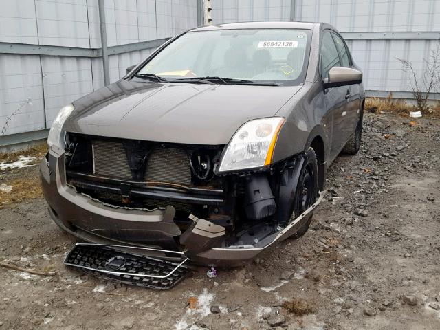 3N1AB61E09L610544 - 2009 NISSAN SENTRA 2.0 BROWN photo 2