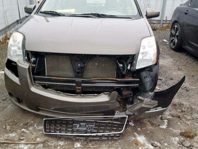 3N1AB61E09L610544 - 2009 NISSAN SENTRA 2.0 BROWN photo 9