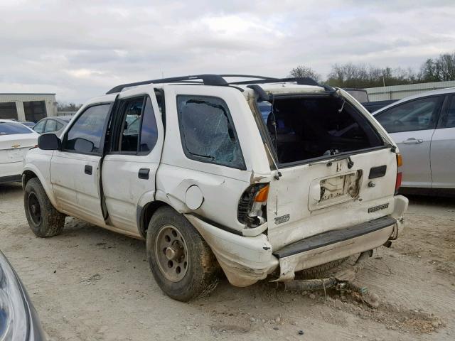 4S6CK58W3X4403666 - 1999 HONDA PASSPORT E თეთრი ფოტო 3