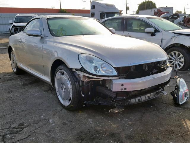 JTHFN48Y550067289 - 2005 LEXUS SC 430 SILVER photo 1