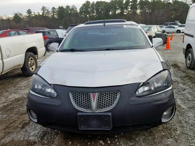2G2WR544651155002 - 2005 PONTIAC GRAND PRIX SILVER photo 9