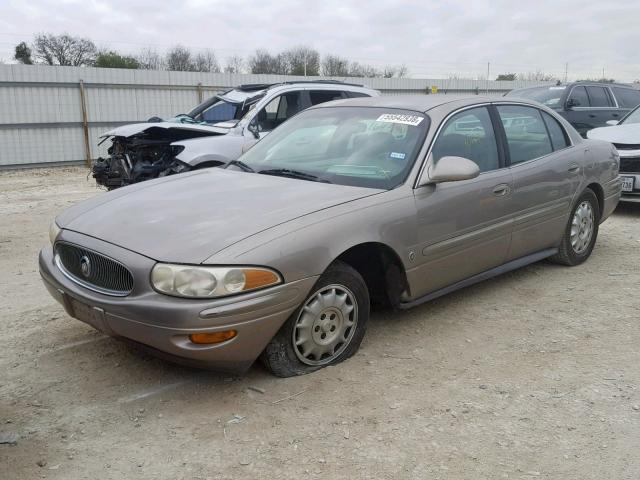 1G4HR54K31U164348 - 2001 BUICK LESABRE LI BEIGE photo 2