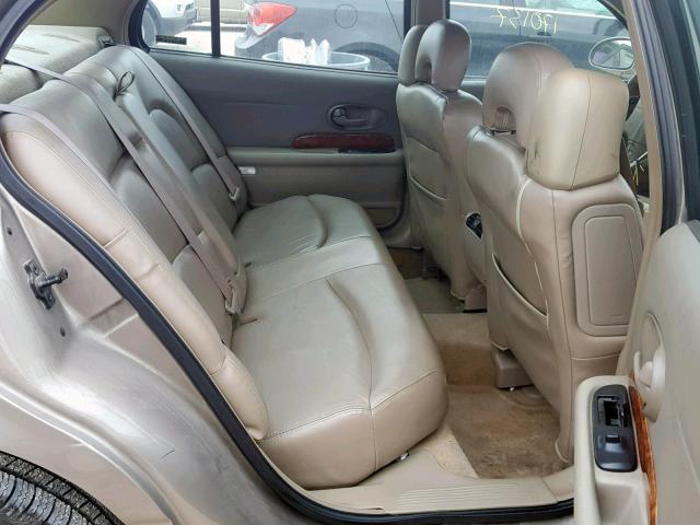 1G4HR54K31U164348 - 2001 BUICK LESABRE LI BEIGE photo 6