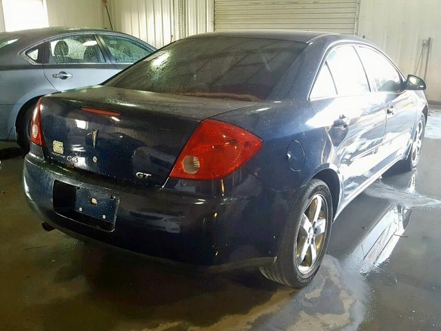 1G2ZH57N284117554 - 2008 PONTIAC G6 GT BLUE photo 4