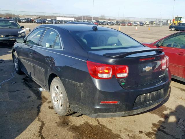 1G11B5SL1EF267650 - 2014 CHEVROLET MALIBU LS შავი ფოტო 3