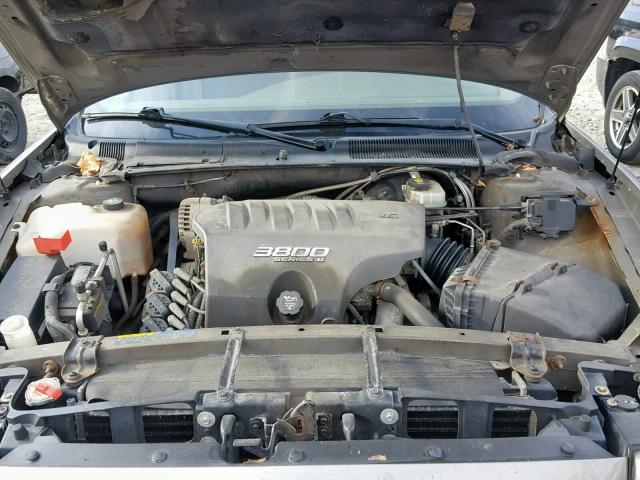 1G4HP54K124238535 - 2002 BUICK LESABRE CU BROWN photo 7