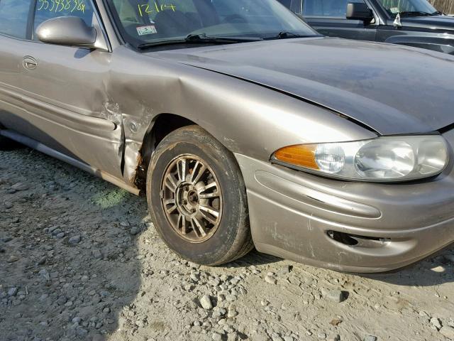 1G4HP54K124238535 - 2002 BUICK LESABRE CU BROWN photo 9