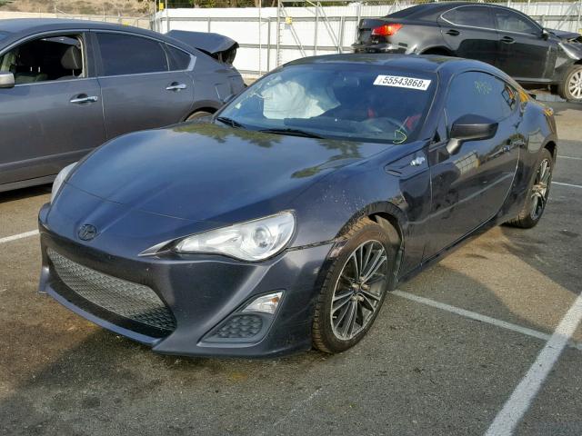 JF1ZNAA18D1720304 - 2013 TOYOTA SCION FR-S GRAY photo 2