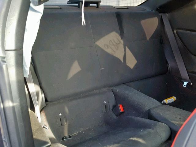 JF1ZNAA18D1720304 - 2013 TOYOTA SCION FR-S GRAY photo 6