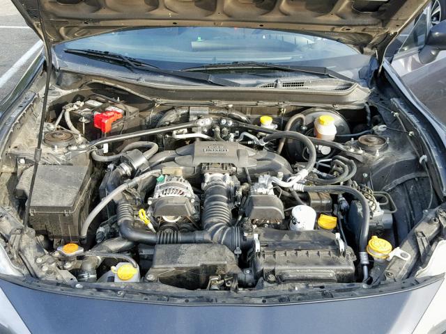 JF1ZNAA18D1720304 - 2013 TOYOTA SCION FR-S GRAY photo 7