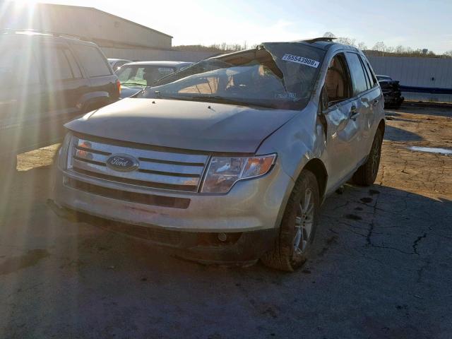 2FMDK48C48BA31579 - 2008 FORD EDGE SEL GRAY photo 2