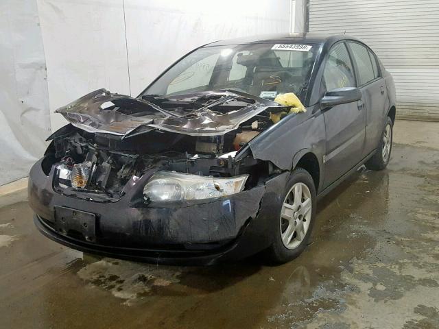 1G8AZ55F86Z113889 - 2006 SATURN ION LEVEL BLACK photo 2