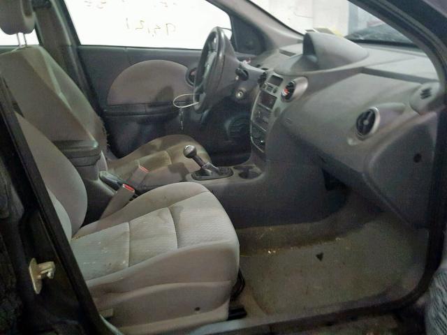 1G8AZ55F86Z113889 - 2006 SATURN ION LEVEL BLACK photo 5
