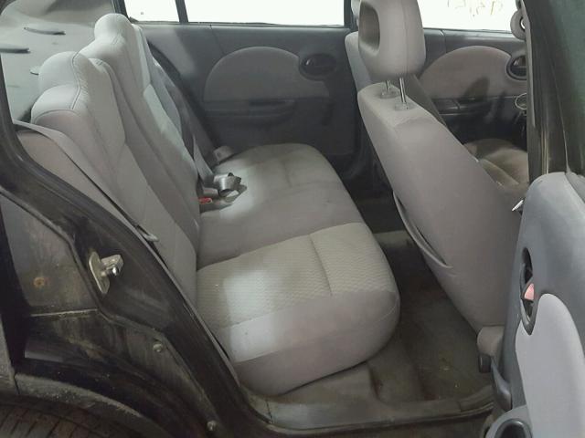 1G8AZ55F86Z113889 - 2006 SATURN ION LEVEL BLACK photo 6
