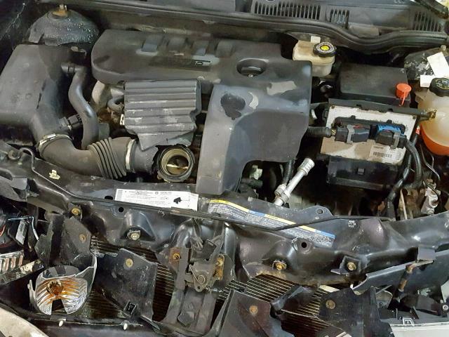 1G8AZ55F86Z113889 - 2006 SATURN ION LEVEL BLACK photo 7