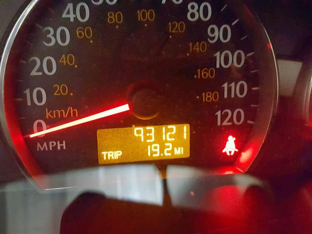 1G8AZ55F86Z113889 - 2006 SATURN ION LEVEL BLACK photo 8