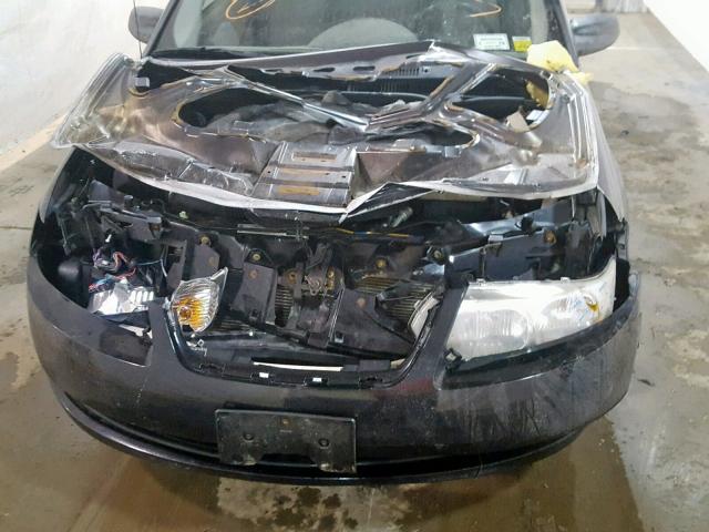 1G8AZ55F86Z113889 - 2006 SATURN ION LEVEL BLACK photo 9