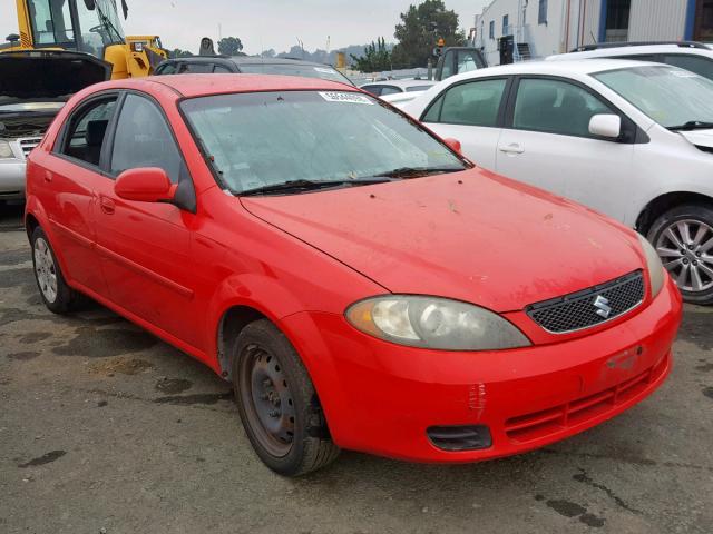 KL5JD66Z85K216651 - 2005 SUZUKI RENO S RED photo 1