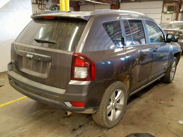 1C4NJDBB2ED788952 - 2014 JEEP COMPASS SP ნაცრისფერი ფოტო 4