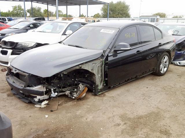 WBA8E9C5XGK647193 - 2016 BMW 328 I SULE BLACK photo 2