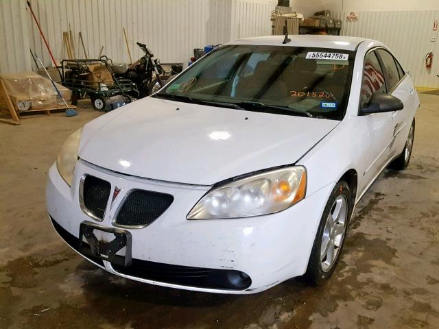 1G2ZH57NX94201526 - 2009 PONTIAC G6 GT WHITE photo 2