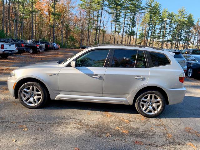 WBXPC93467WJ00476 - 2007 BMW X3 3.0SI SILVER photo 5