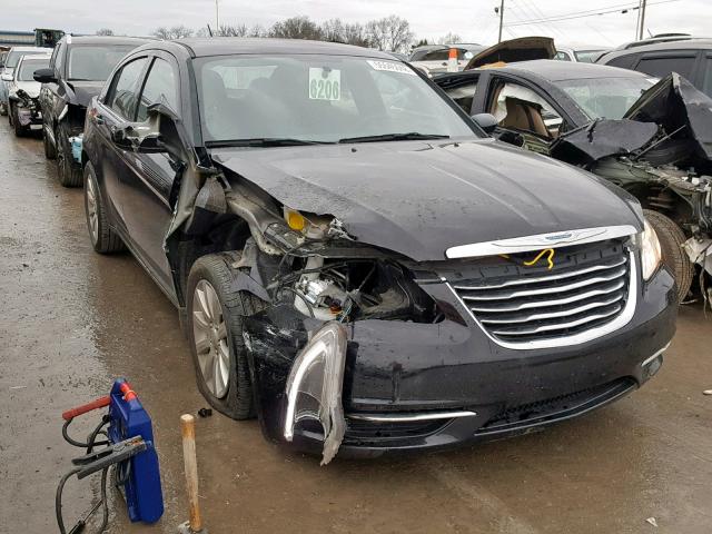 1C3CCBBB2DN503704 - 2013 CHRYSLER 200 TOURIN BLACK photo 1