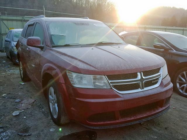 3D4PH1FG9BT523124 - 2011 DODGE JOURNEY MA RED photo 1