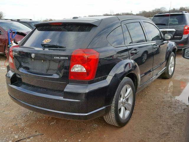 1C3CDWDA1CD535721 - 2012 DODGE CALIBER SX BLACK photo 4