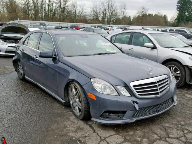 WDDHF7CB8AA214887 - 2010 MERCEDES-BENZ E 550 GRAY photo 1