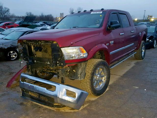 3D7TT2HTXBG580618 - 2011 DODGE RAM 2500 RED photo 2