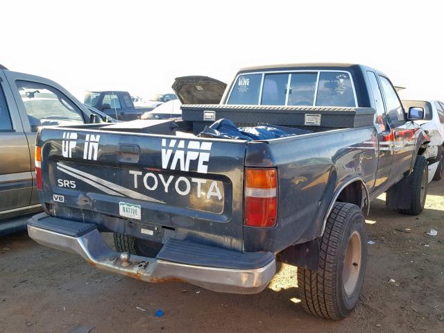 JT4VN13G4M5042508 - 1991 TOYOTA PICKUP 1/2 BLACK photo 4