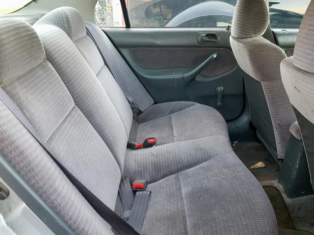 2HGEJ6614YH544502 - 2000 HONDA CIVIC BASE Gümüş foto 6