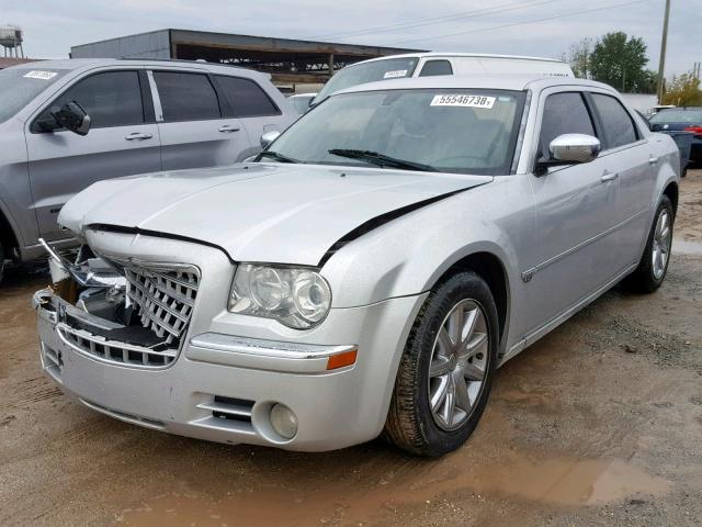 2C3KA63H17H684142 - 2007 CHRYSLER 300C SILVER photo 2