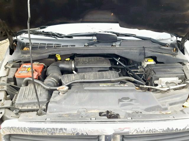 1D4HD48N15F621611 - 2005 DODGE DURANGO SL BLACK photo 7