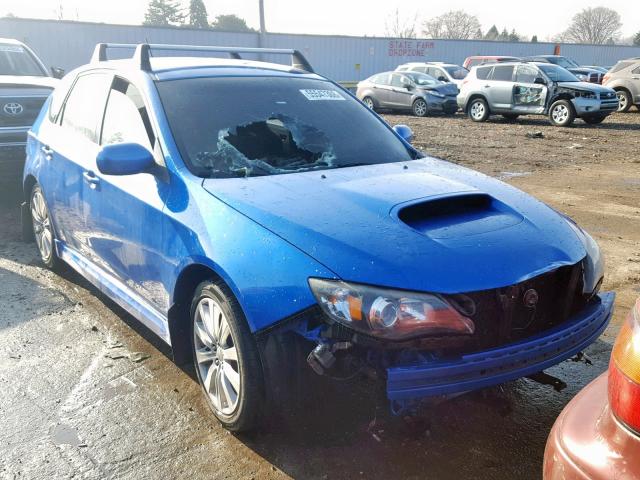 JF1GH75688G811325 - 2008 SUBARU IMPREZA WR BLUE photo 1