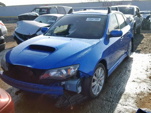 JF1GH75688G811325 - 2008 SUBARU IMPREZA WR BLUE photo 2