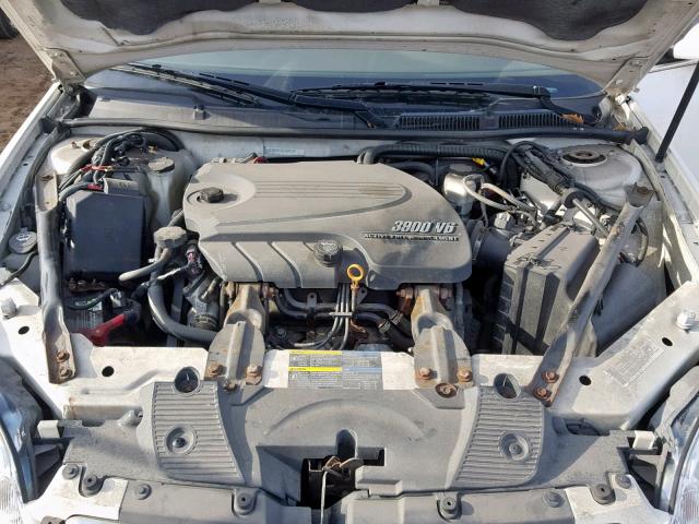 2G1WS553781380032 - 2008 CHEVROLET IMPALA POL WHITE photo 7