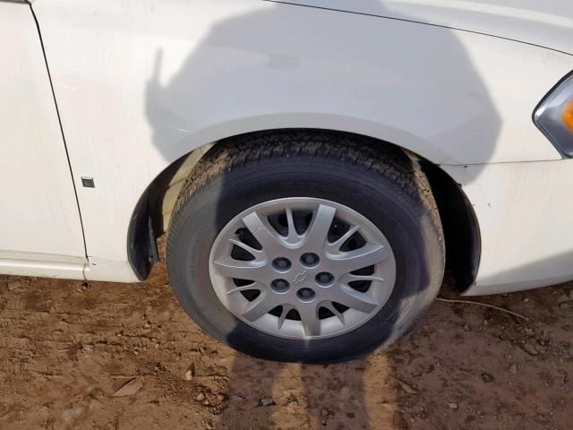 2G1WS553781380032 - 2008 CHEVROLET IMPALA POL WHITE photo 9