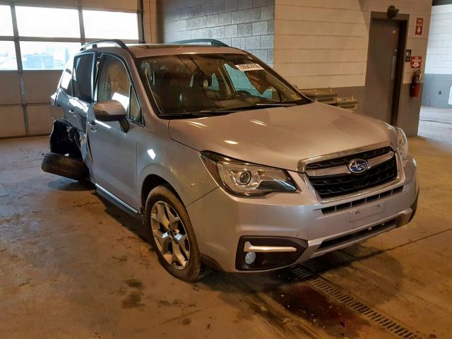 JF2SJAWC0JH403672 - 2018 SUBARU FORESTER 2 SILVER photo 1