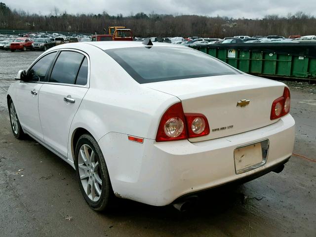 1G1ZG5E76CF133118 - 2012 CHEVROLET MALIBU LTZ თეთრი ფოტო 3