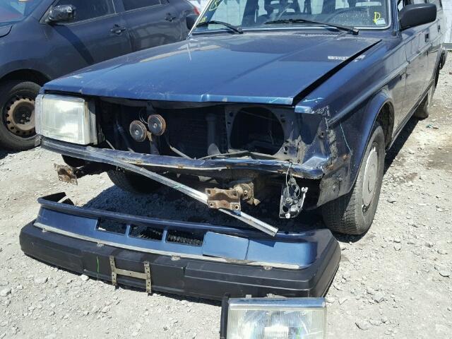 YV1AX8854J1770707 - 1988 VOLVO 245 DL BLUE photo 9