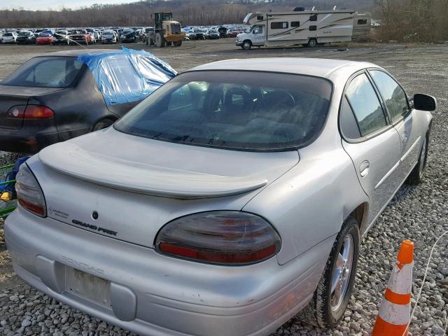 1G2WK52J82F133147 - 2002 PONTIAC GRAND PRIX SILVER photo 4