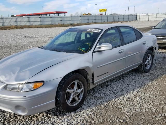 1G2WK52J82F133147 - 2002 PONTIAC GRAND PRIX SILVER photo 9