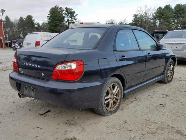 JF1GD29625G524745 - 2005 SUBARU IMPREZA WR BLACK photo 4