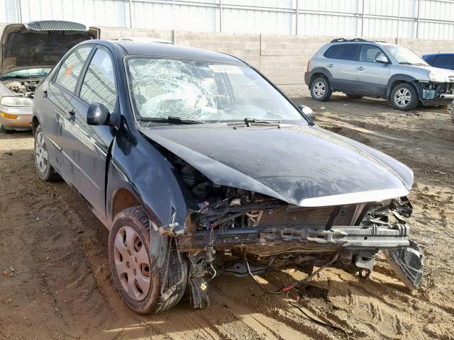 KNAFE222095664012 - 2009 KIA SPECTRA EX BLACK photo 1