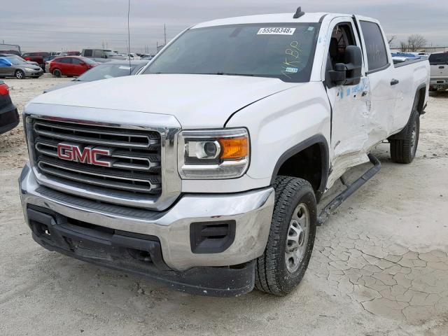 1GT11REG1HF170291 - 2017 GMC SIERRA C25 WHITE photo 2