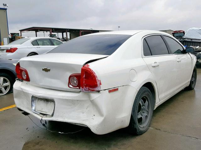 1G1ZG57B884288855 - 2008 CHEVROLET MALIBU LS WHITE photo 4