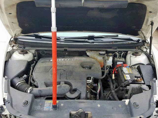 1G1ZG57B884288855 - 2008 CHEVROLET MALIBU LS WHITE photo 7